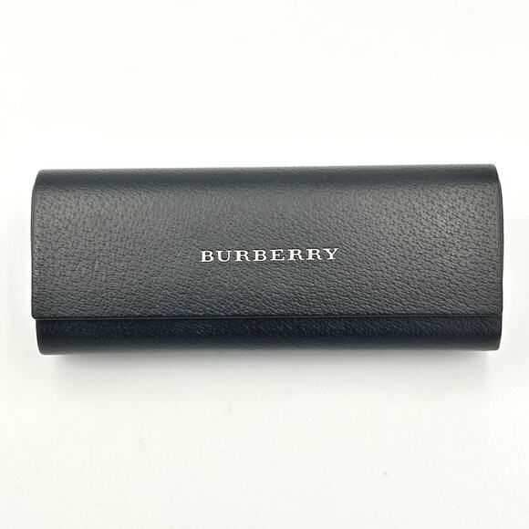 Burberry Eyeglasses Frames Brown Tortoiseshell Plaid Temple 52 15 135‎ Hard Case - Picture 9 of 11